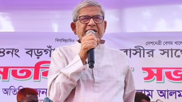 ভোট হলে জামায়াতের অস্তিত্ব থাকবে না : মির্জা ফখরুল