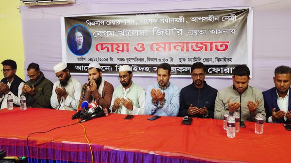 খালেদা জিয়ার অসুস্থতার জন্য শেখ হাসিনা দায়ী : রাশেদ